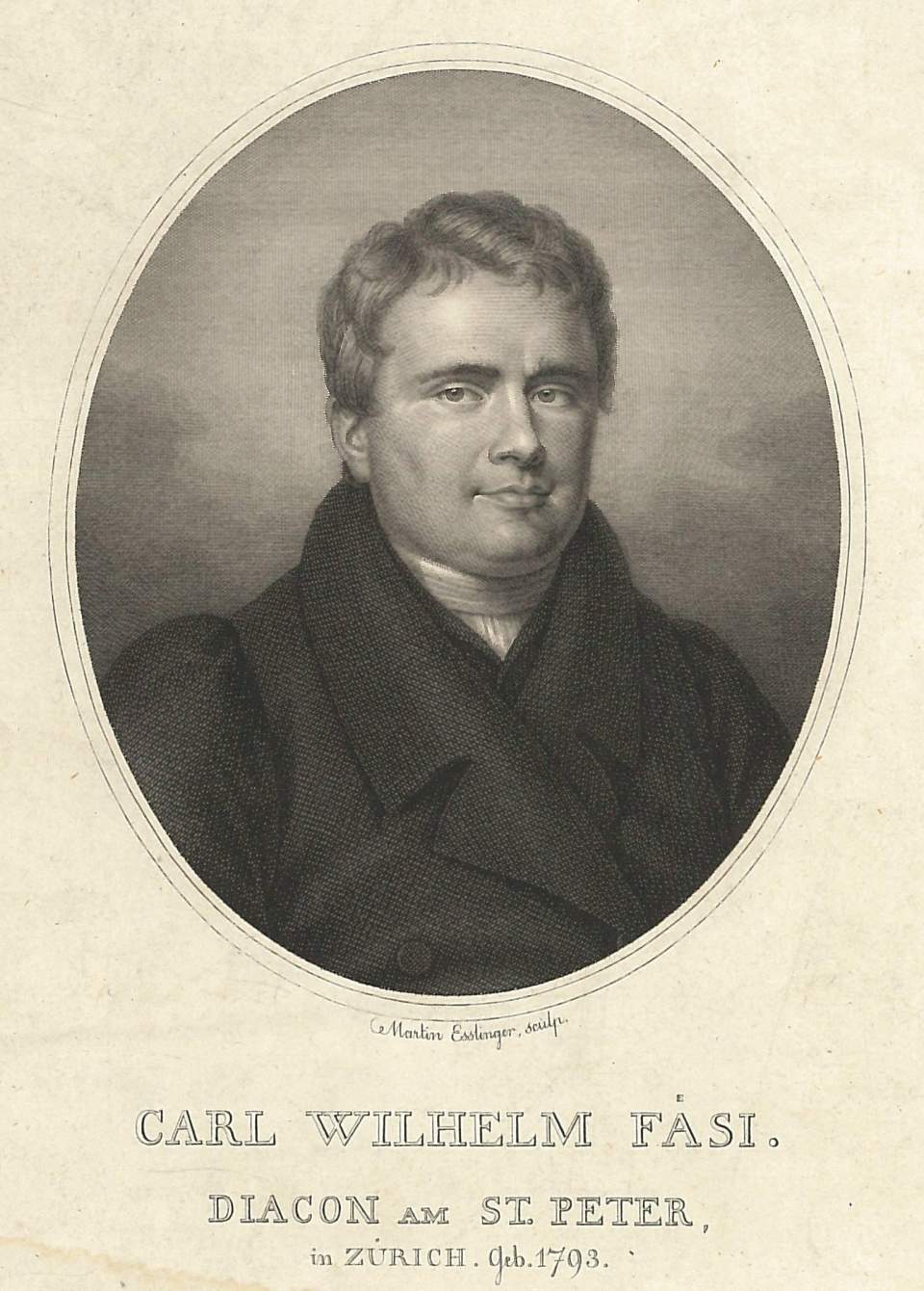 Porträt  Carl Wilhelm Fasi