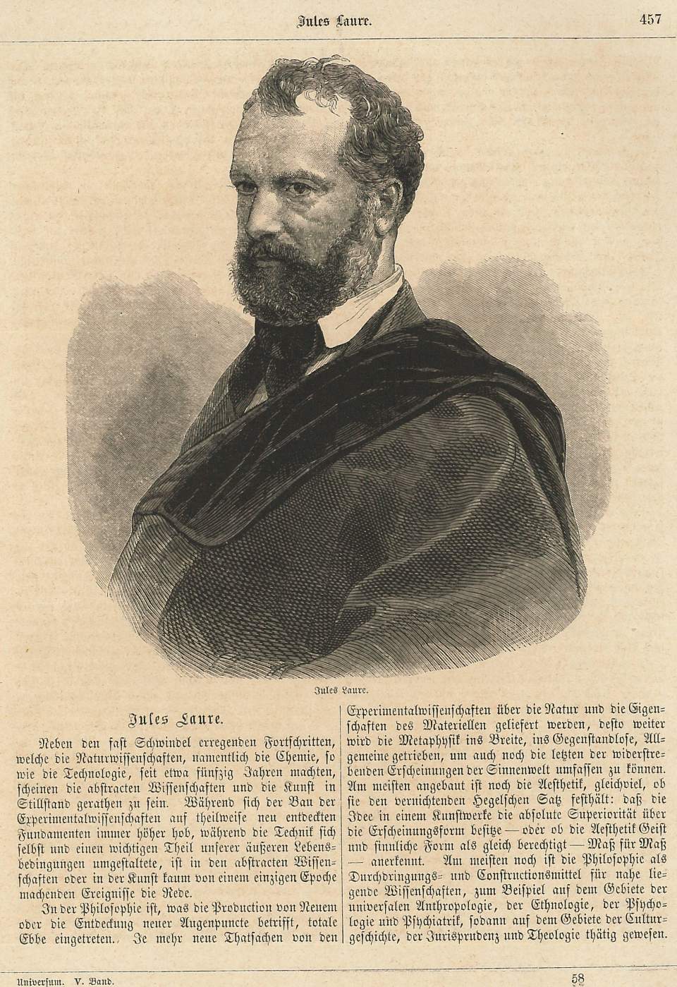 Porträt  Jules Laure