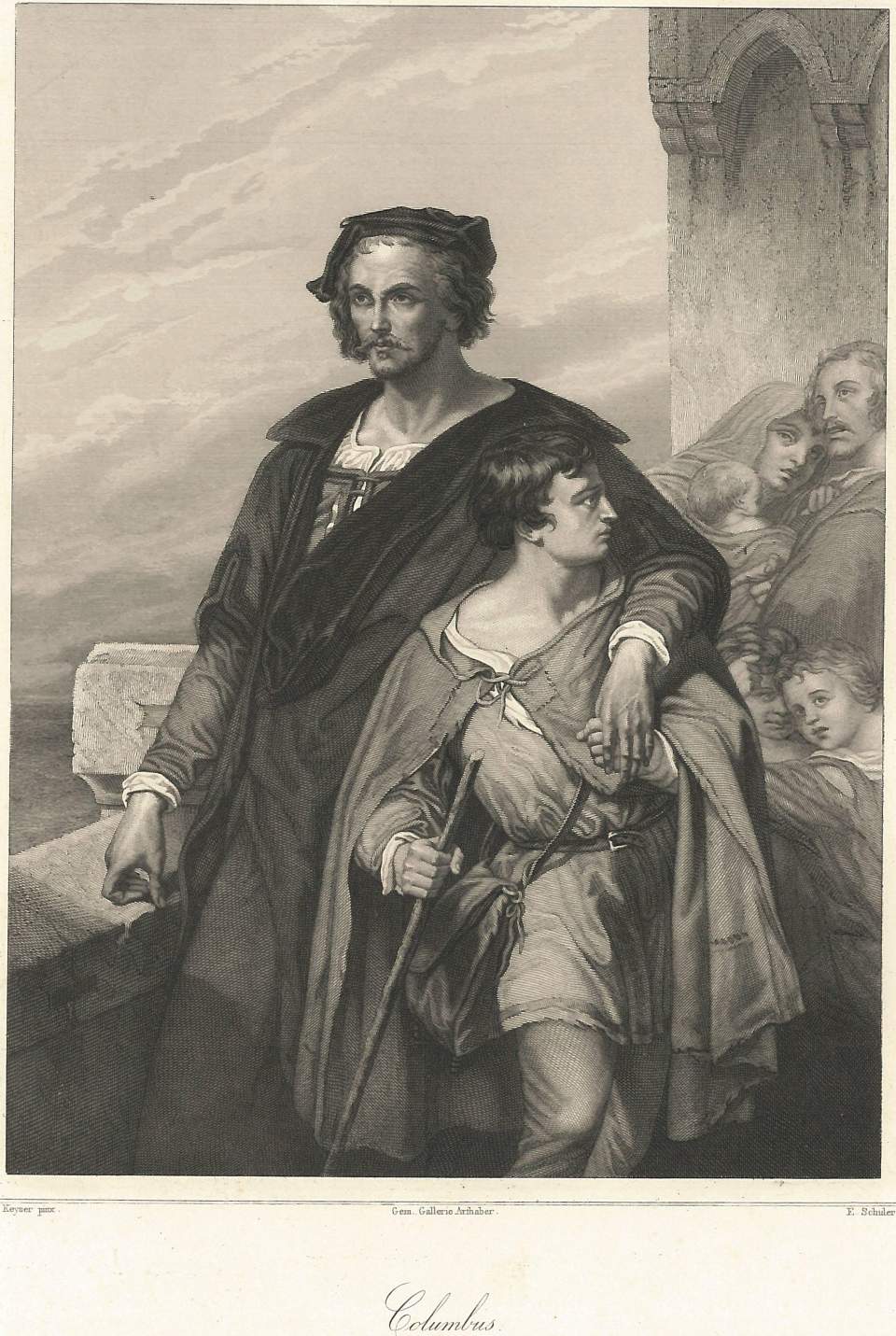 Porträt  Columbus