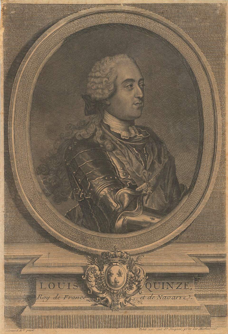 Porträt  Louis Quinze