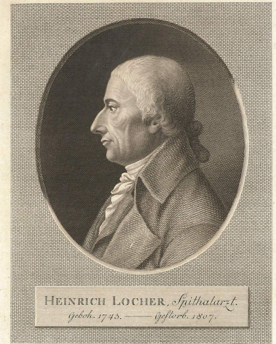 Porträt  Heinrich Locher