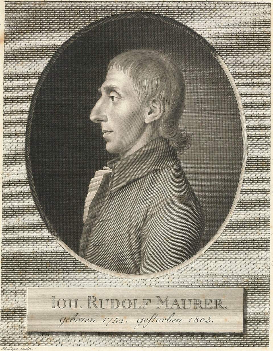 Porträt  Joh. Rudolf Maurer