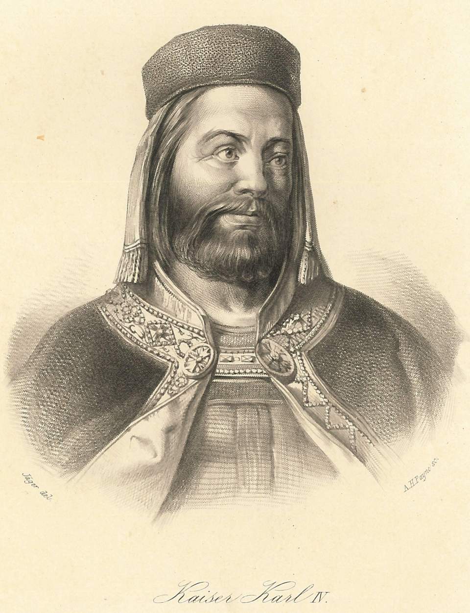 Porträt  Kaiser Karl  IV.