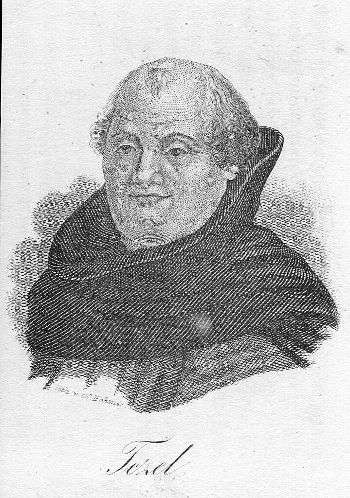 Porträt Johann Tetzel (um 1460-1519), 19. Jh.