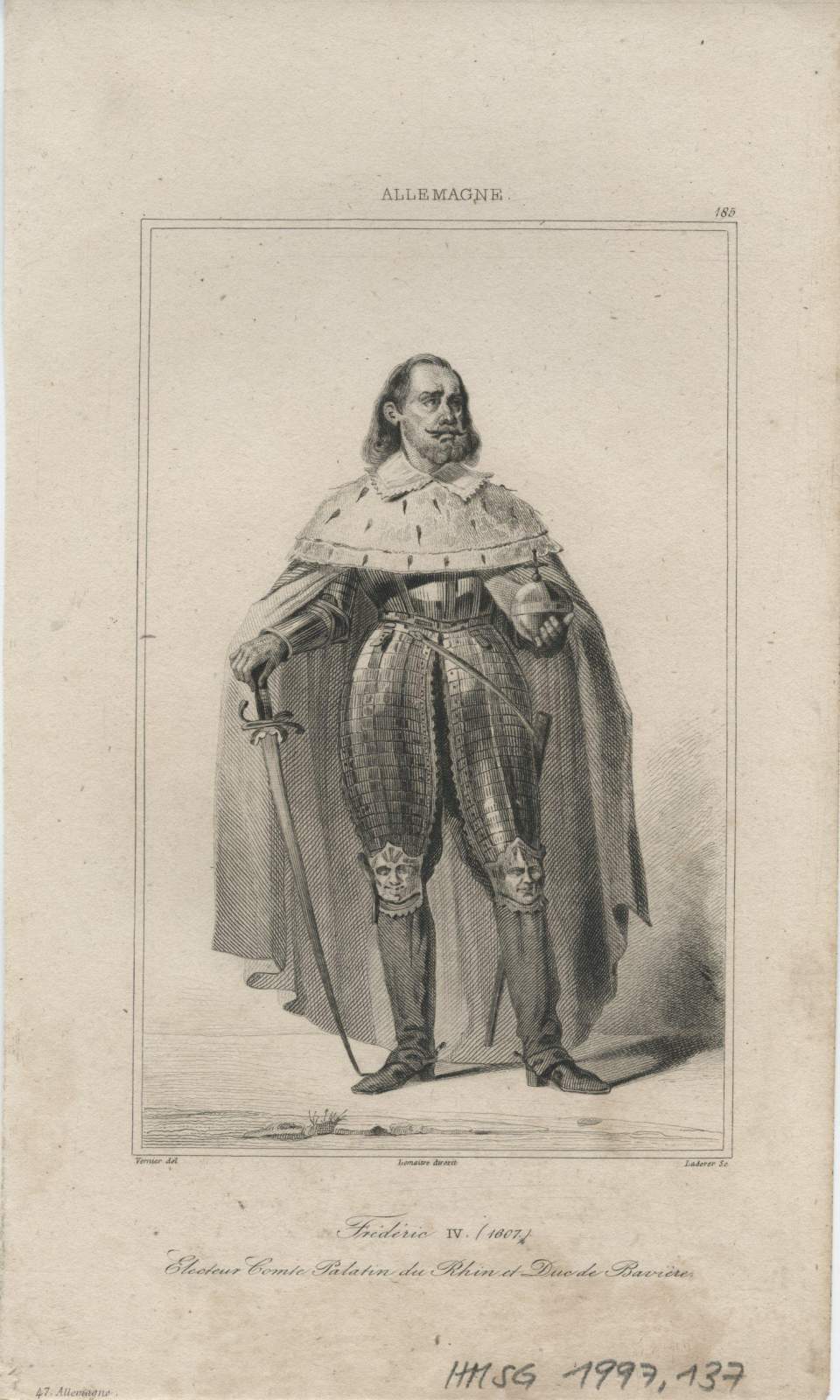 Porträt  Frédéric IV.