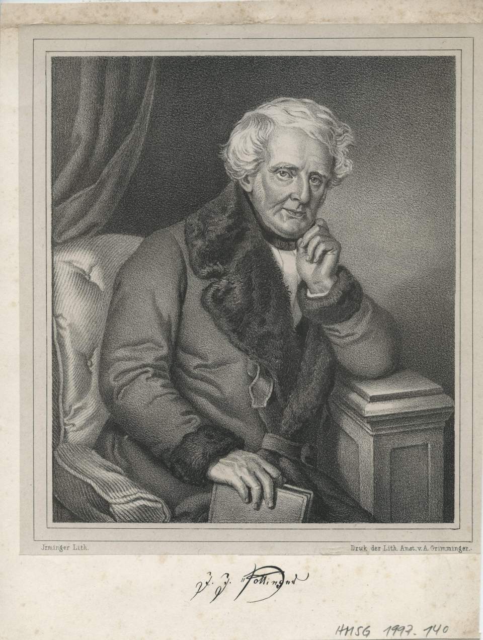 Porträt J. J. Hottinger