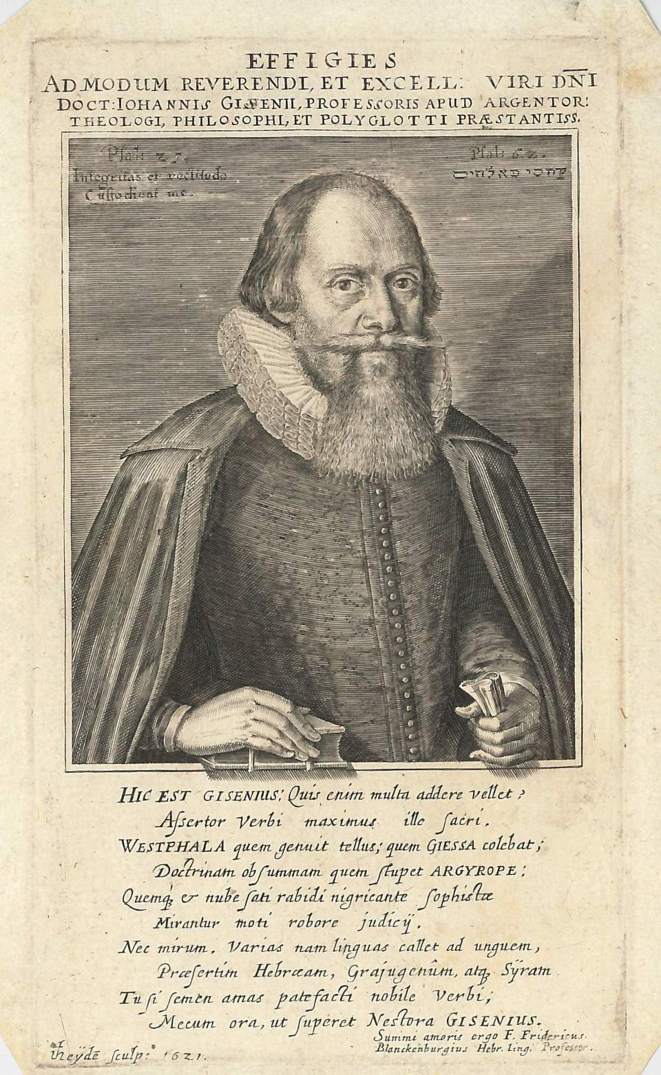Porträt  Johannes Gisenius