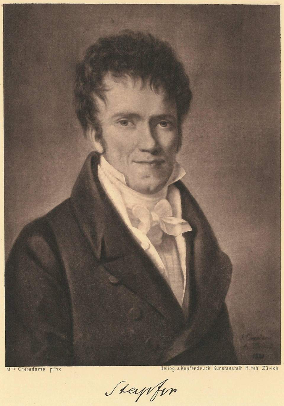 Porträt  Philipp Albert Stapfer