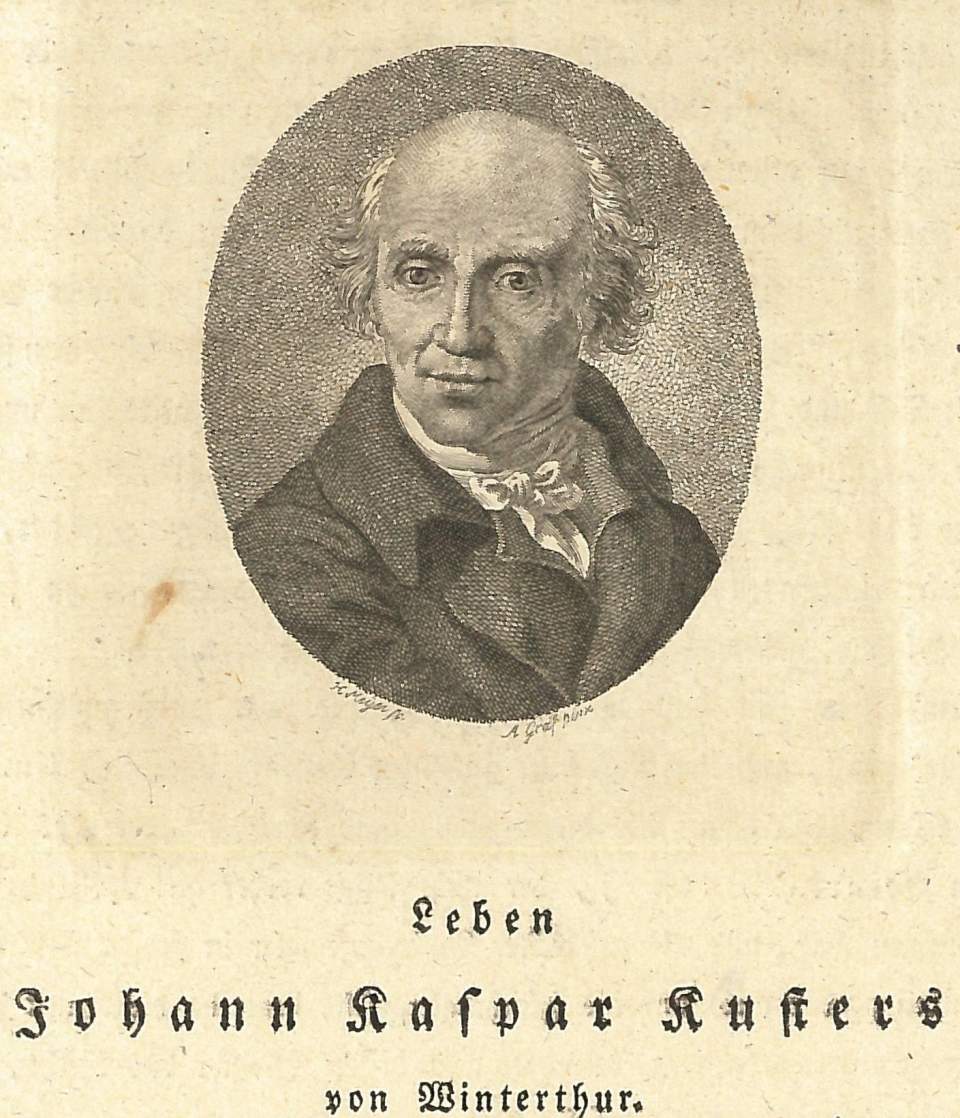 Porträt  Johann Kaspar Kuster