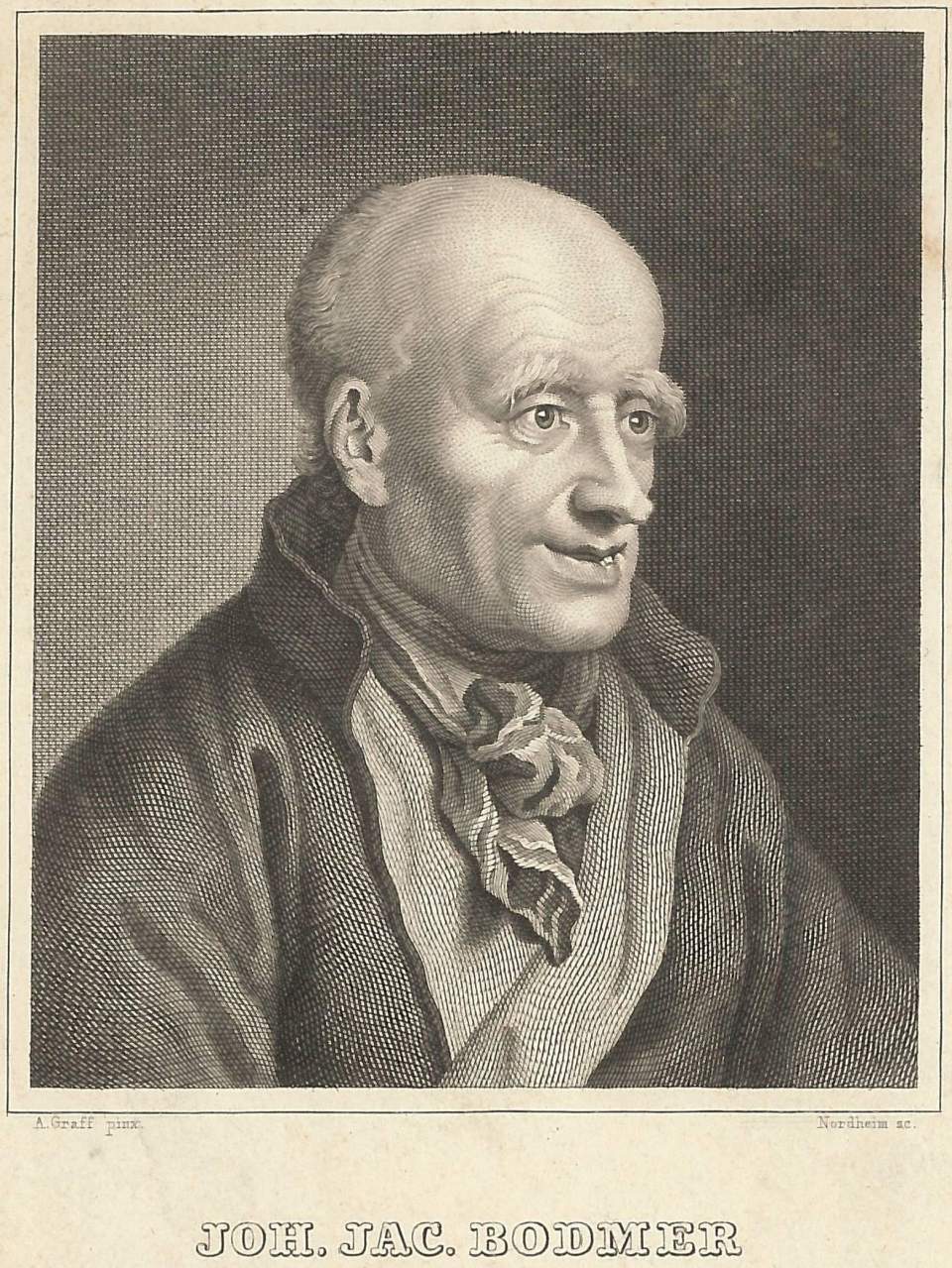 Porträt  Joh. Jac. Bodmer