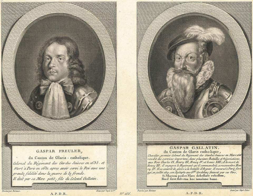 Porträts  Caspar Freuler, Caspar Gallatin
