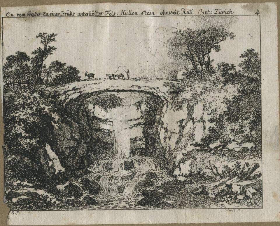Ansicht Brücke  Hüllistein bei Rüti ZH