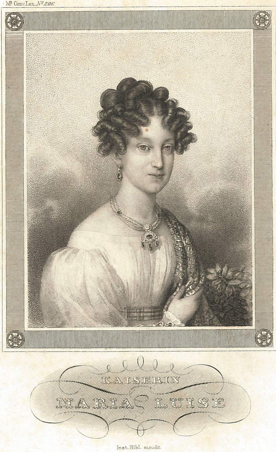 Porträt  Kaiserin Maria Luise