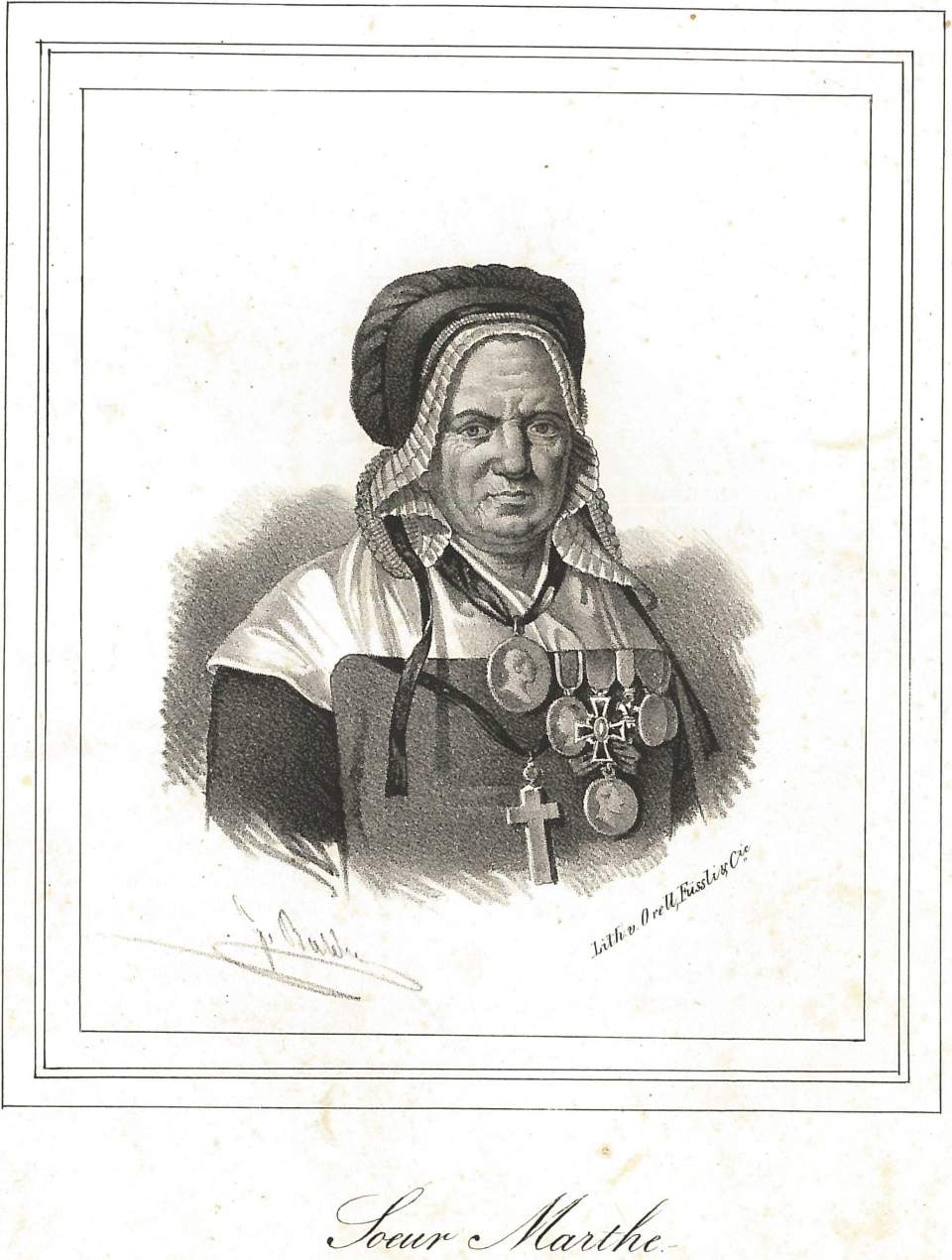 Porträt Soeur Marthe
