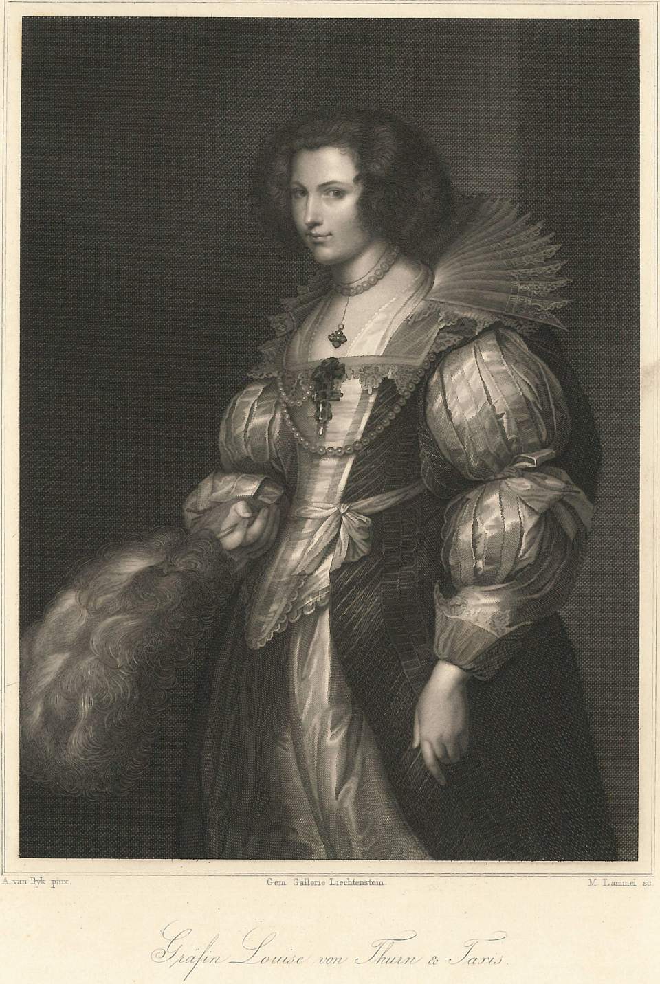 Porträt Gräfi Louise von Thurn & Taxis
