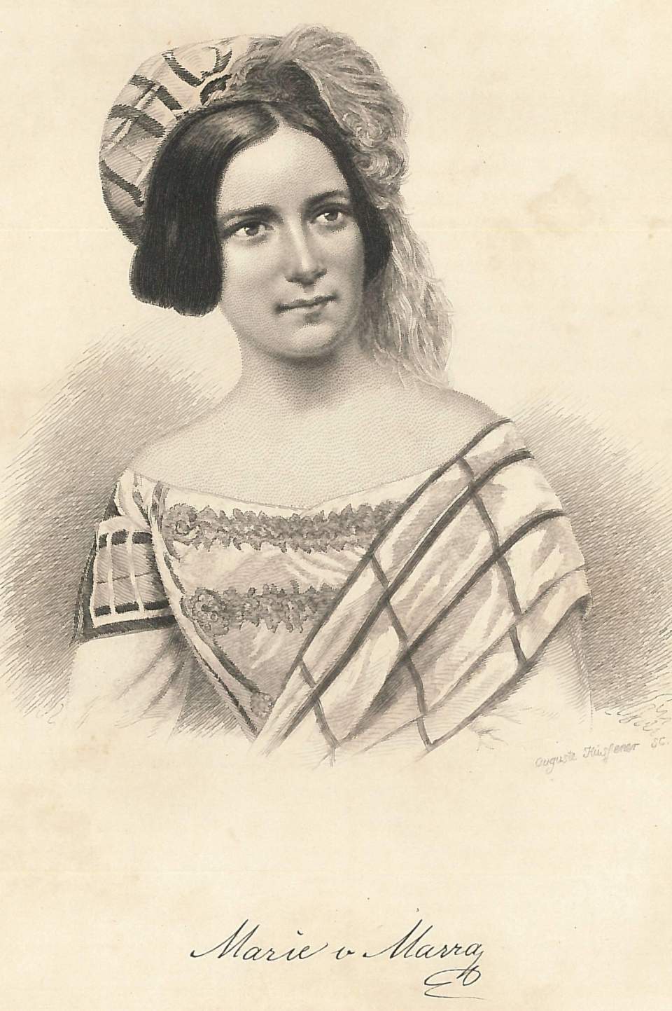 Porträt  Marie von Marra
