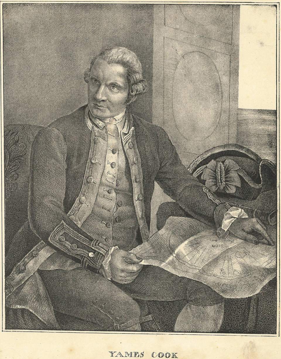 Porträt  James Cook