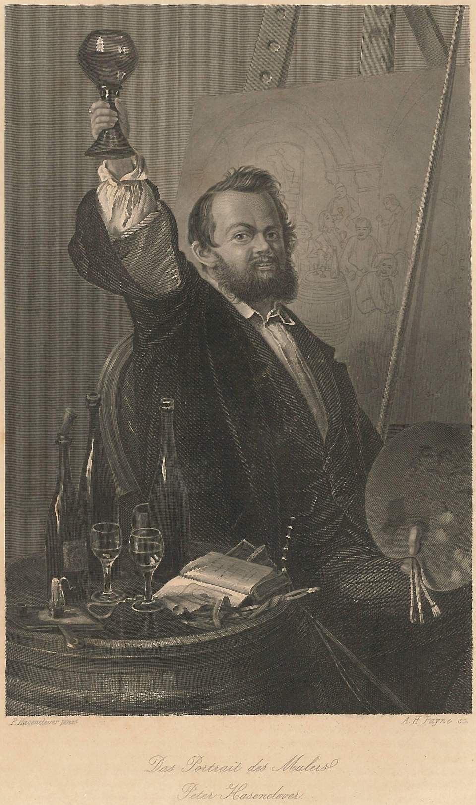 Porträt   Johann Peter Hasenclever