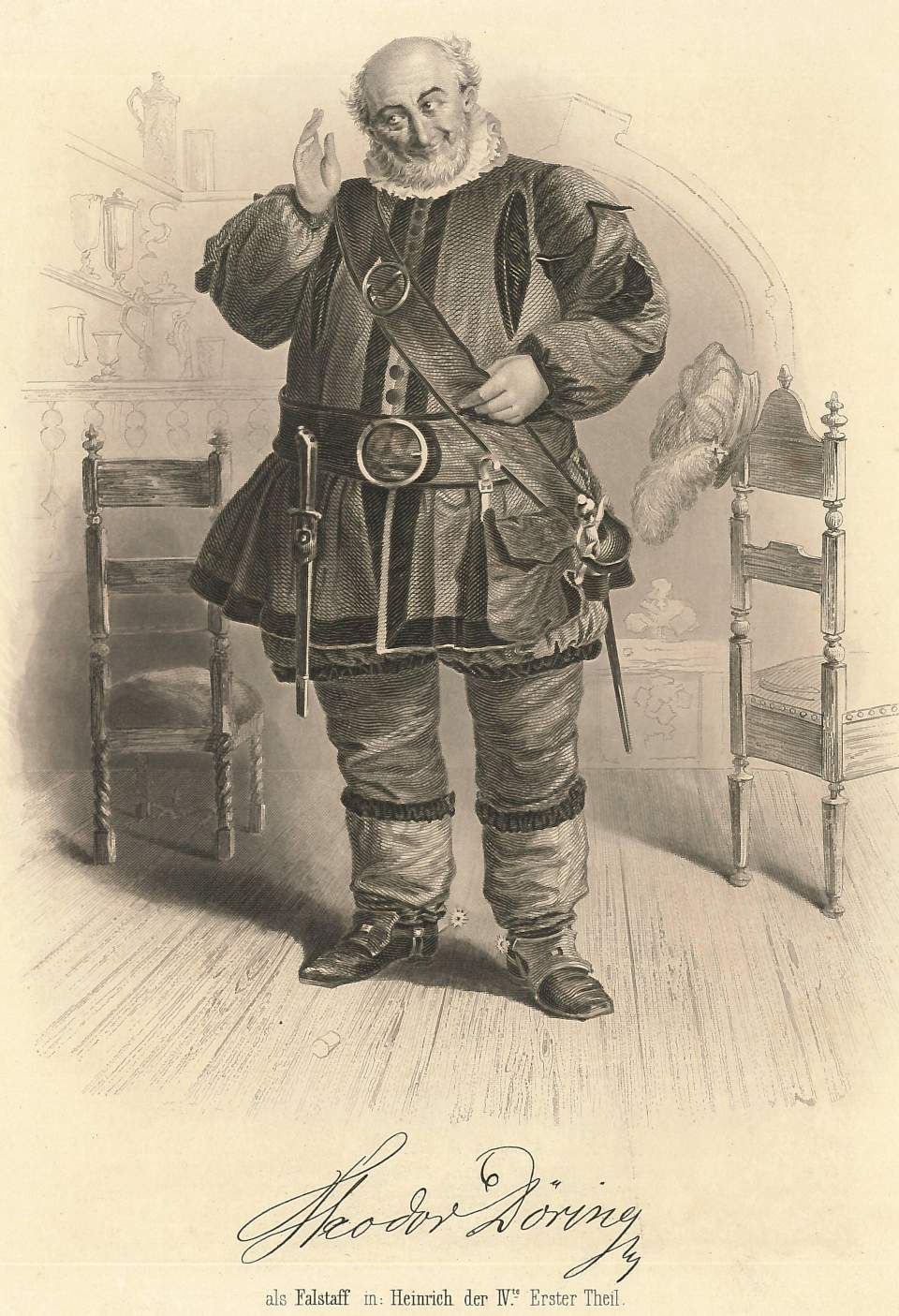 Porträt   Theodor Döring