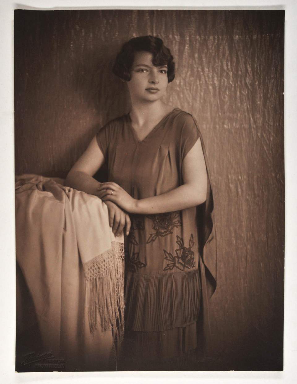 Modefotografie, Porträt Emmy Siegenthaler