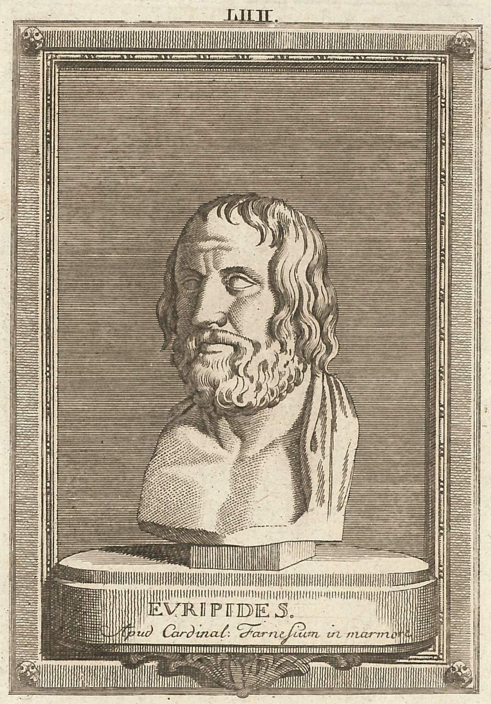 Porträt  Euripides