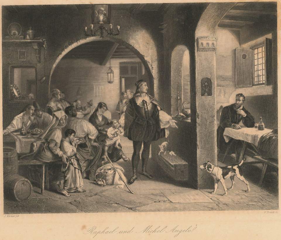 Porträt   Raphael und Michel Angelo