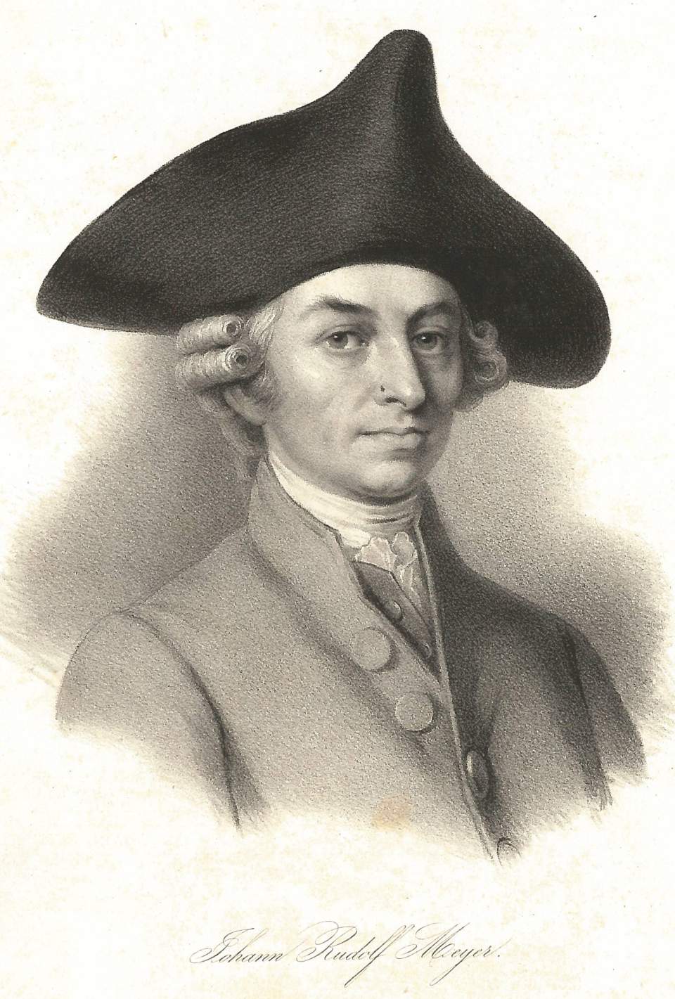 Porträt   Johann Rudolf Meyer