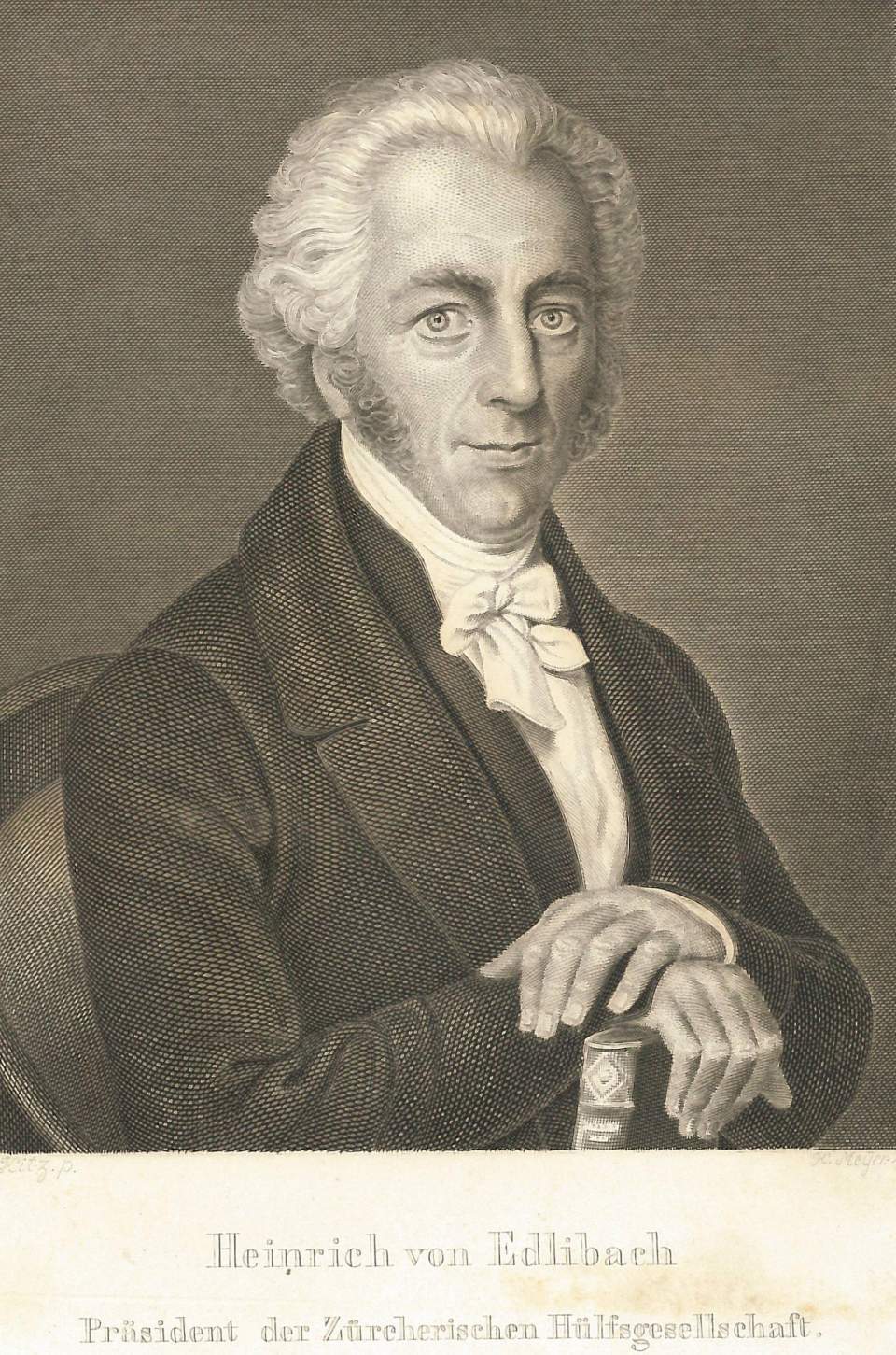 Porträt  Heinrich von Edlibach