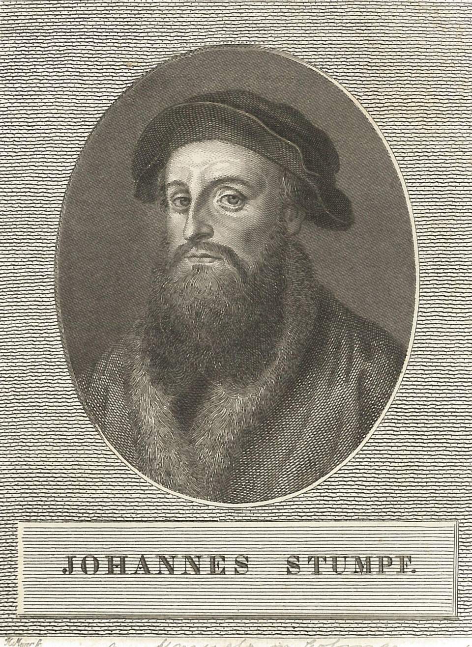 Porträt  Johannes Stumpf