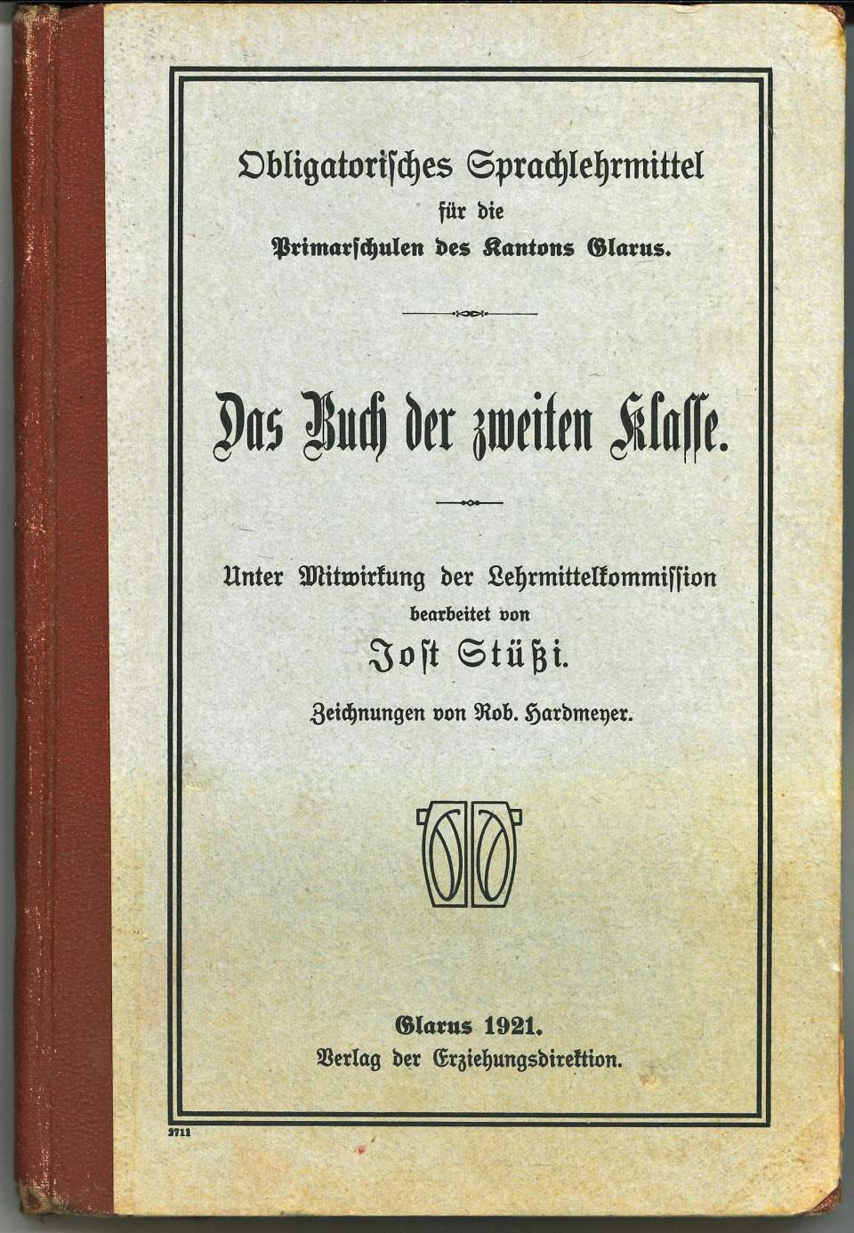 Lesebuch, Sprachlehrmittel, Lehrbuch für den Sprachunterricht, Das Buch der zweiten Klasse