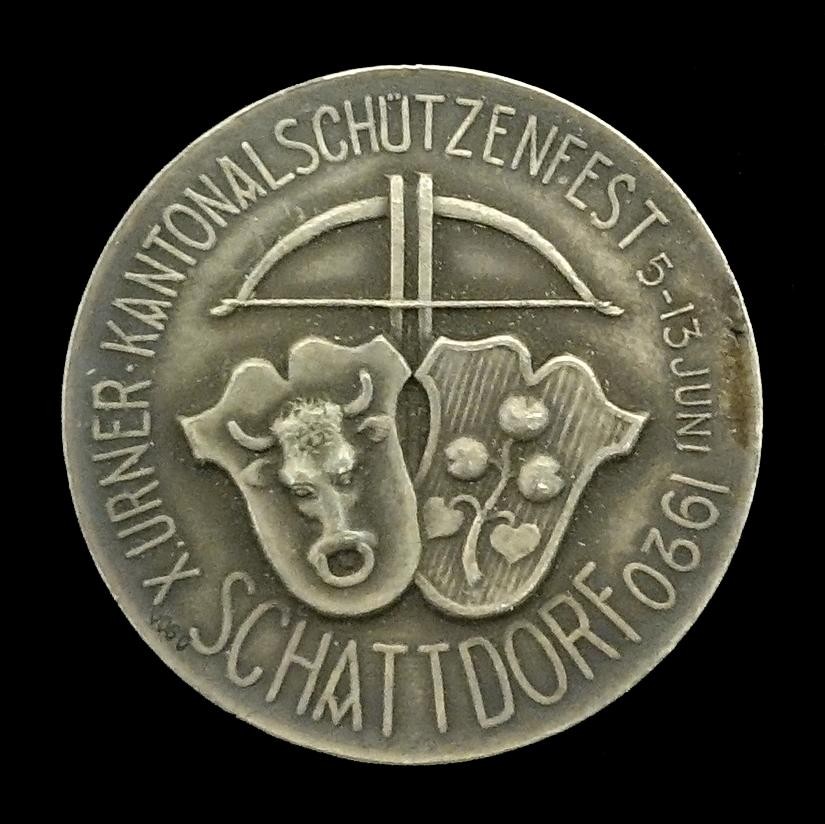 Medaille Urner Kant. Schützenfest Schattdorf