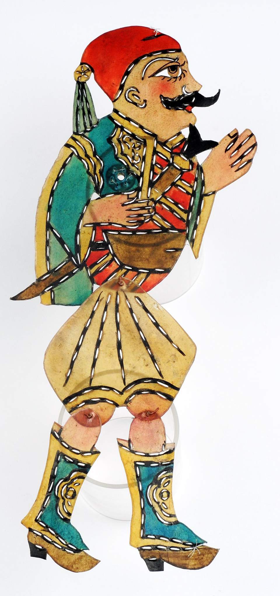 Schattenspielfigur, Karagöz und Hacivat