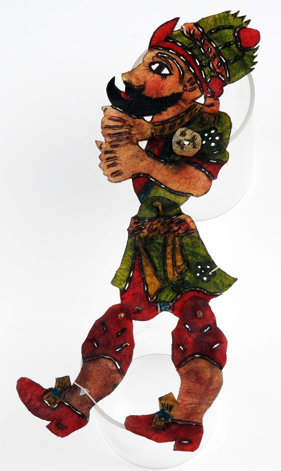 Schattenspielfigur, Karagöz und Hacivat
