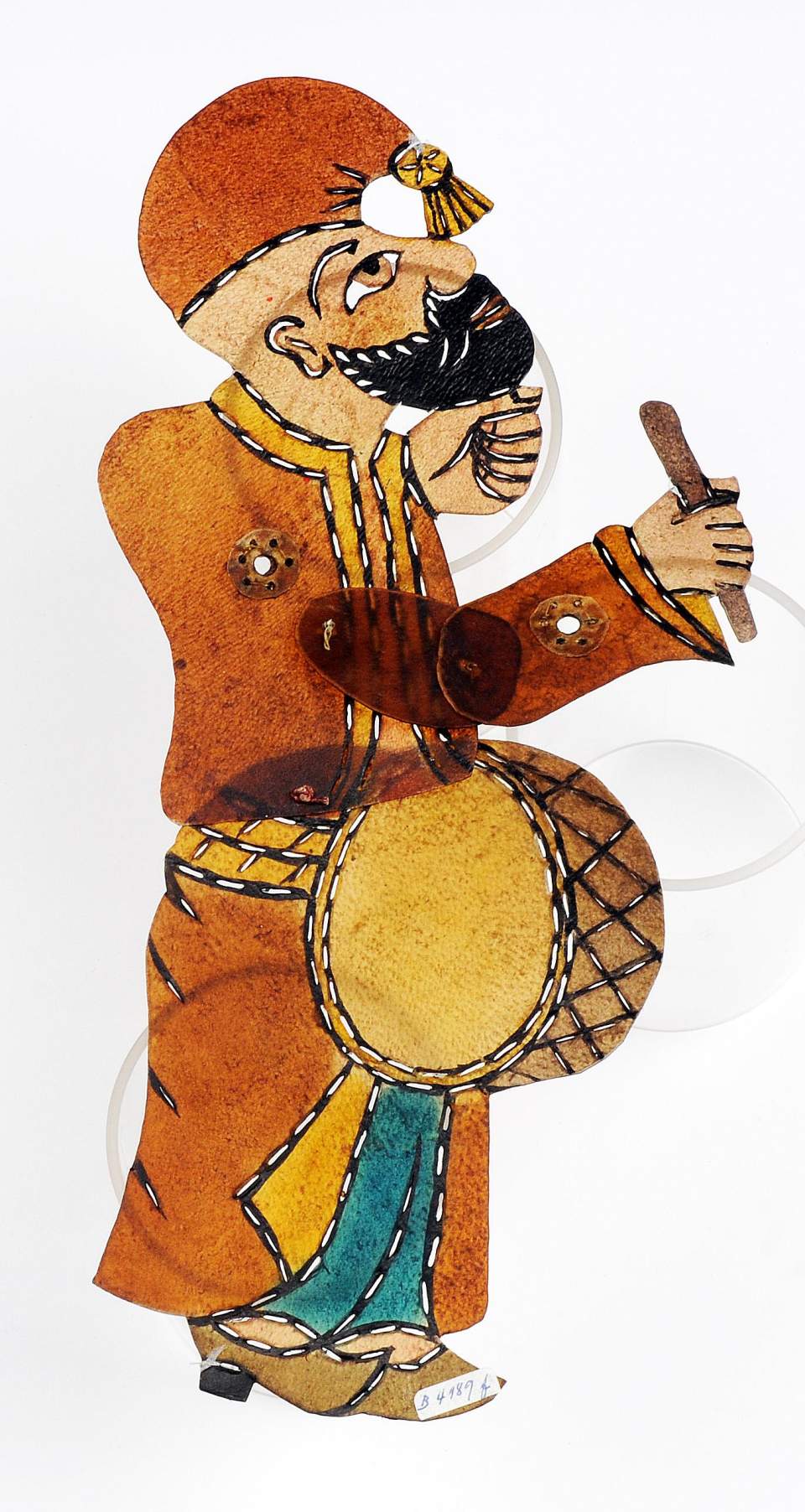 Schattenspielfigur, Karagöz und Hacivat