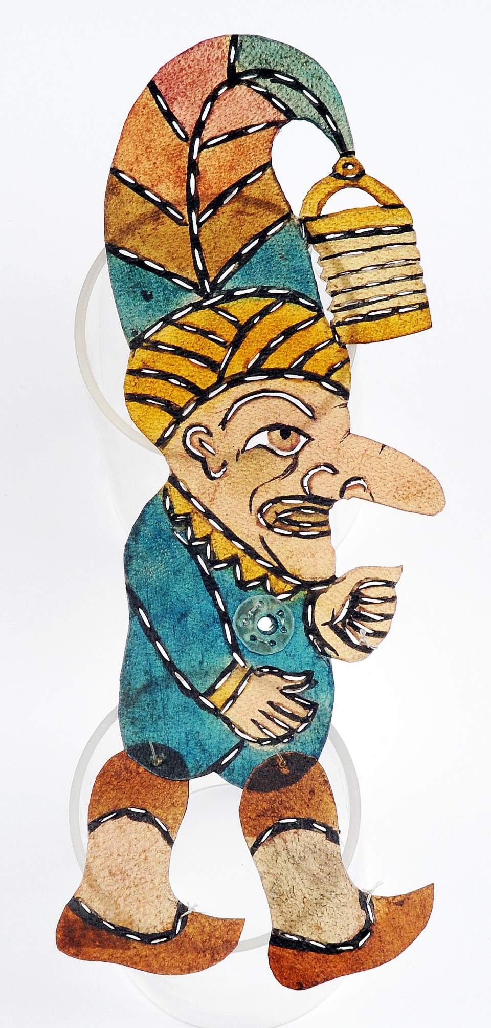 Schattenspielfigur, Karagöz und Hacivat 