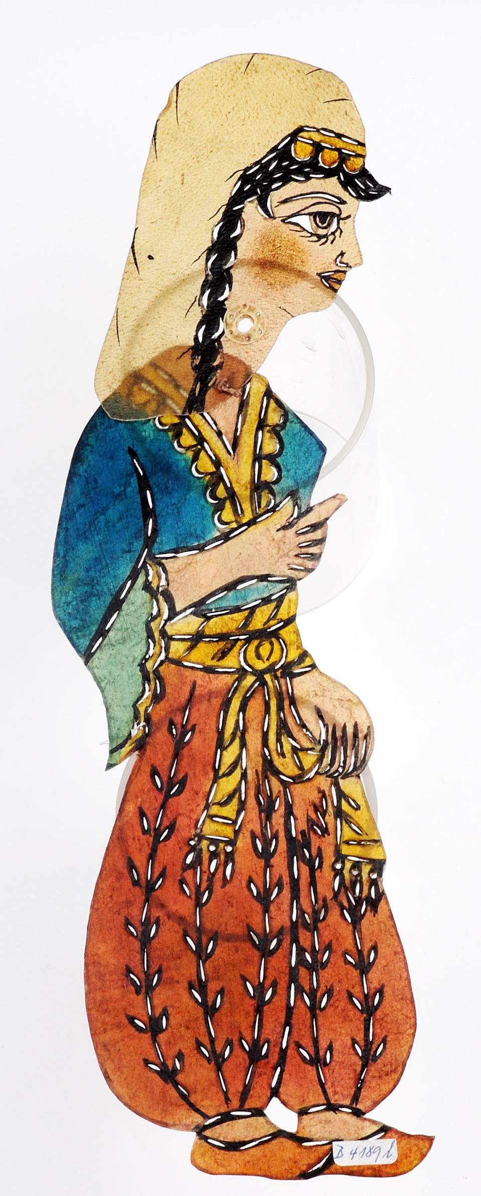 Schattenspielfigur, Karagöz und Hacivat 