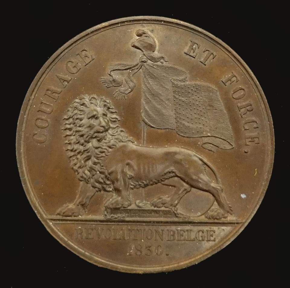 Medaille Belgische Revolution
