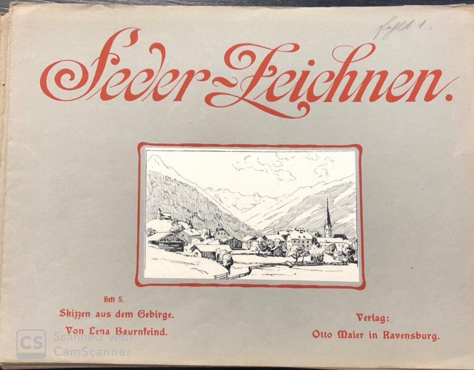 Lehrbüch der gewerbl. Zeichnungsschule Bühler