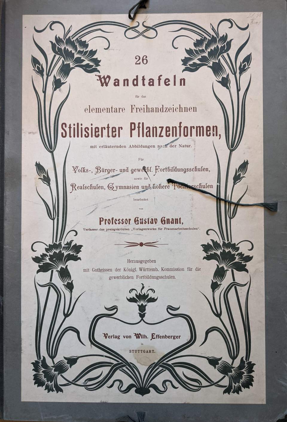 Lehrbuch der gewerbl. Zeichnungsschule Bühler