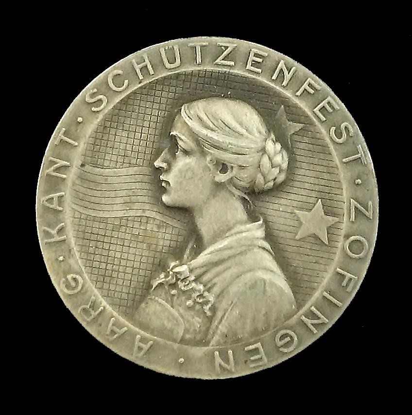 Medaille Aarg. Kant. Schützenfest Zofingen
