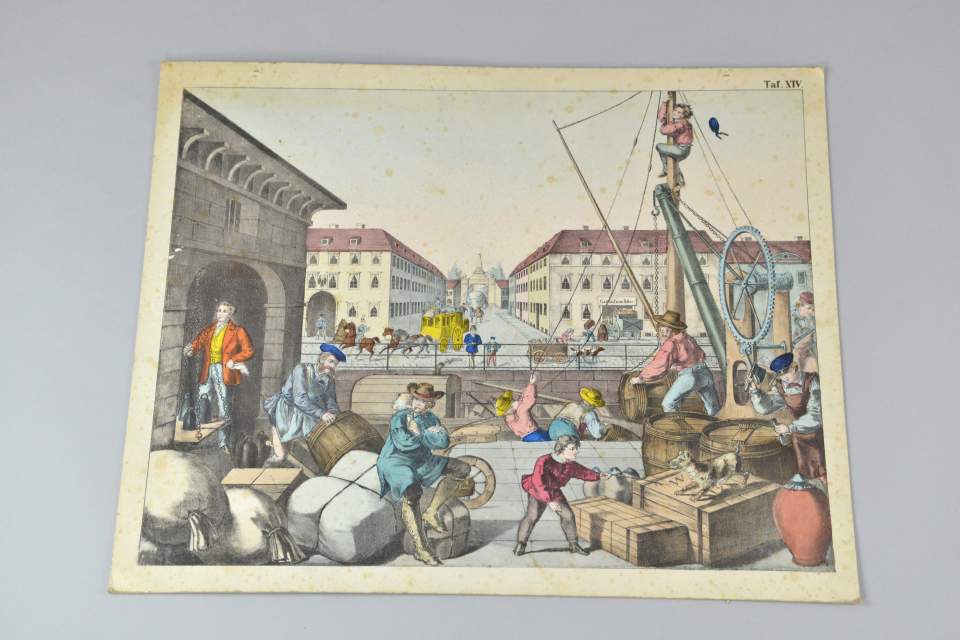 Ansicht, Schulwandbild (?)