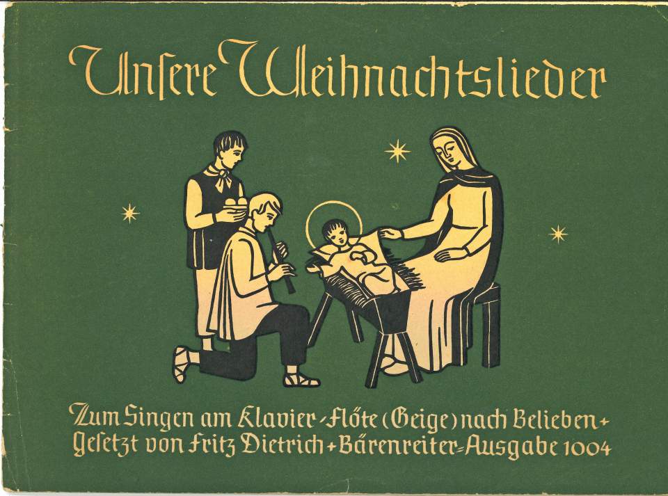 Liederbuch, Gesangbuch für den Unterricht, Unserere Weihnachtslieder
