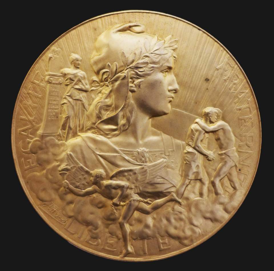 Medaille Weltausstellung in Paris 1900