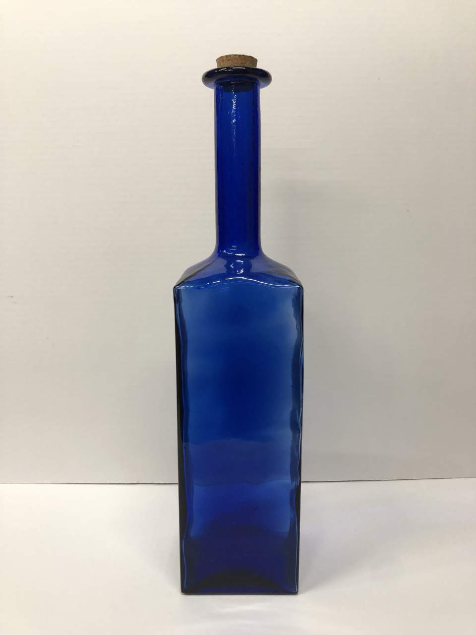 Sammlung von blauem Glas