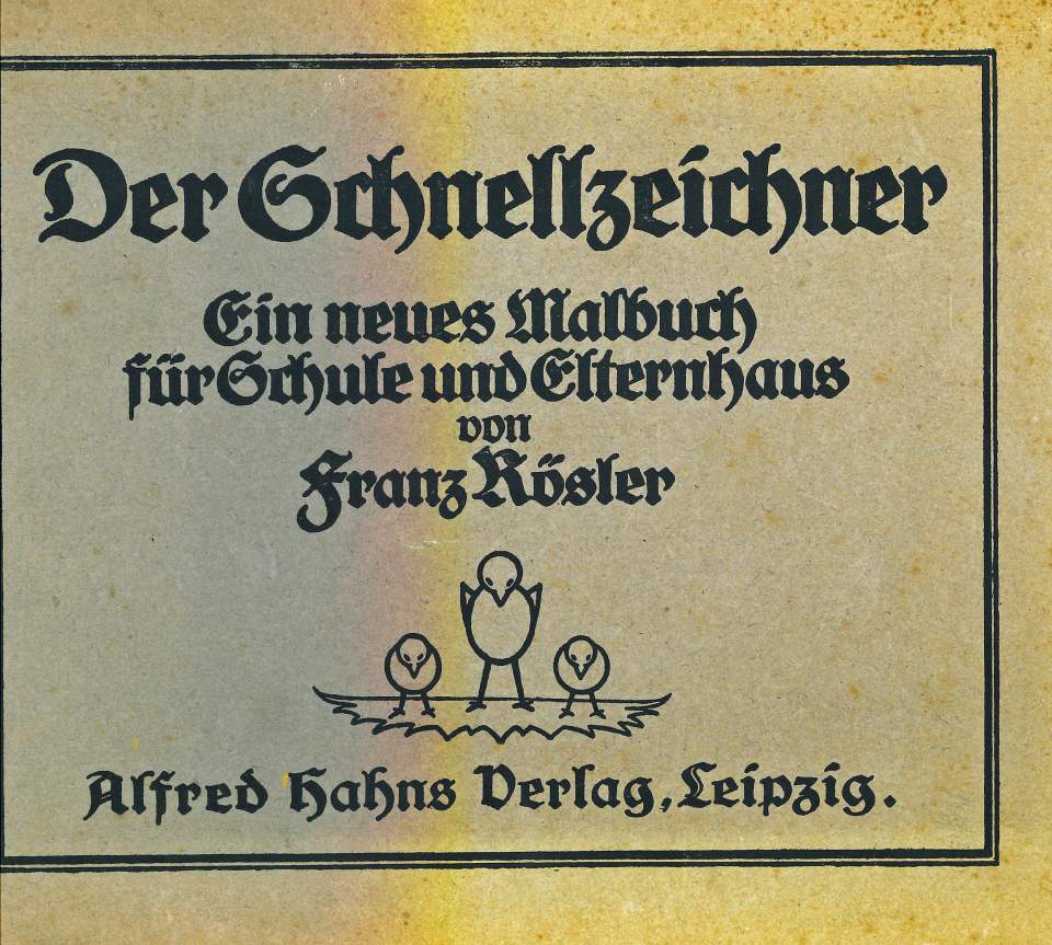 Lehrbuch für den Zeichenunterricht, Malbücher, Schulbücher