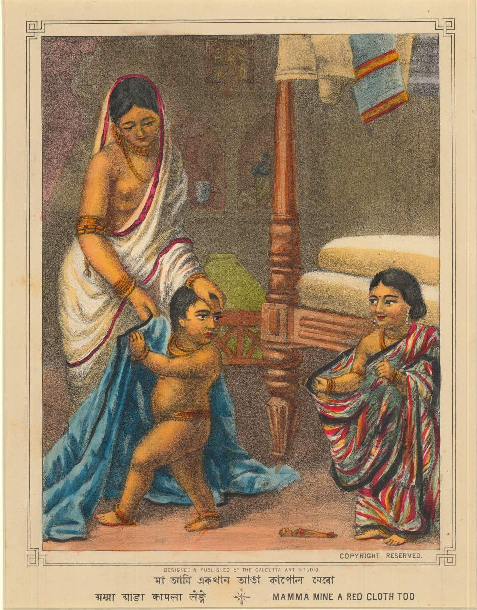 35 Grafiken mit Darstellungen der Hindumythologie