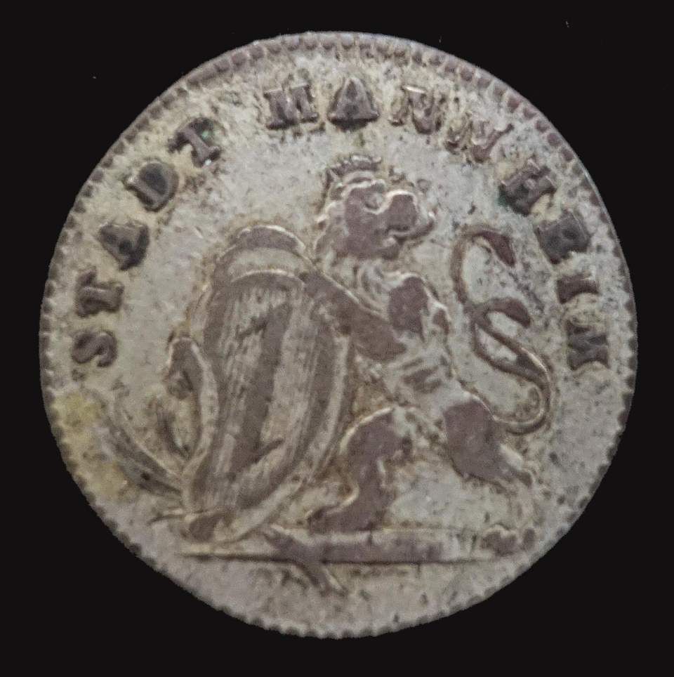 Medaille 50jähr. Regierungs-Jubiläum von Carl Theodor ?, Stadt Mannheim
