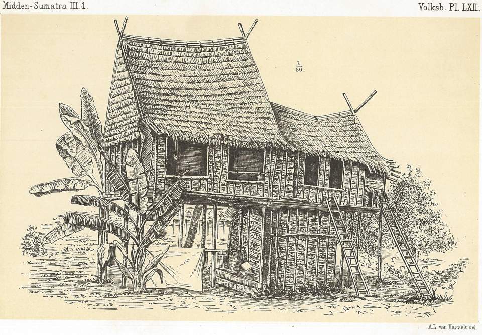 Grafik aus etnogr. Atlas Mittelsumatra 