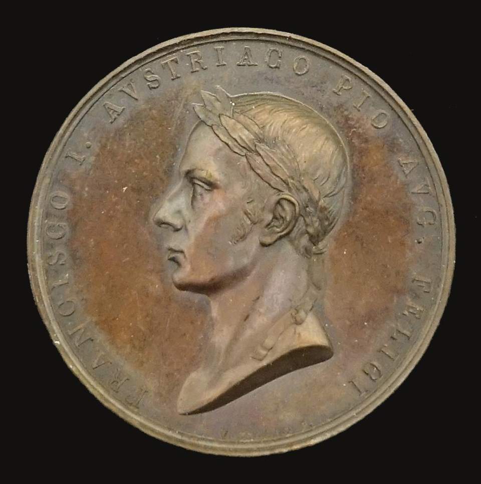 Medaille Wiederherstellung der österreichischen Herrschaft in Mailand