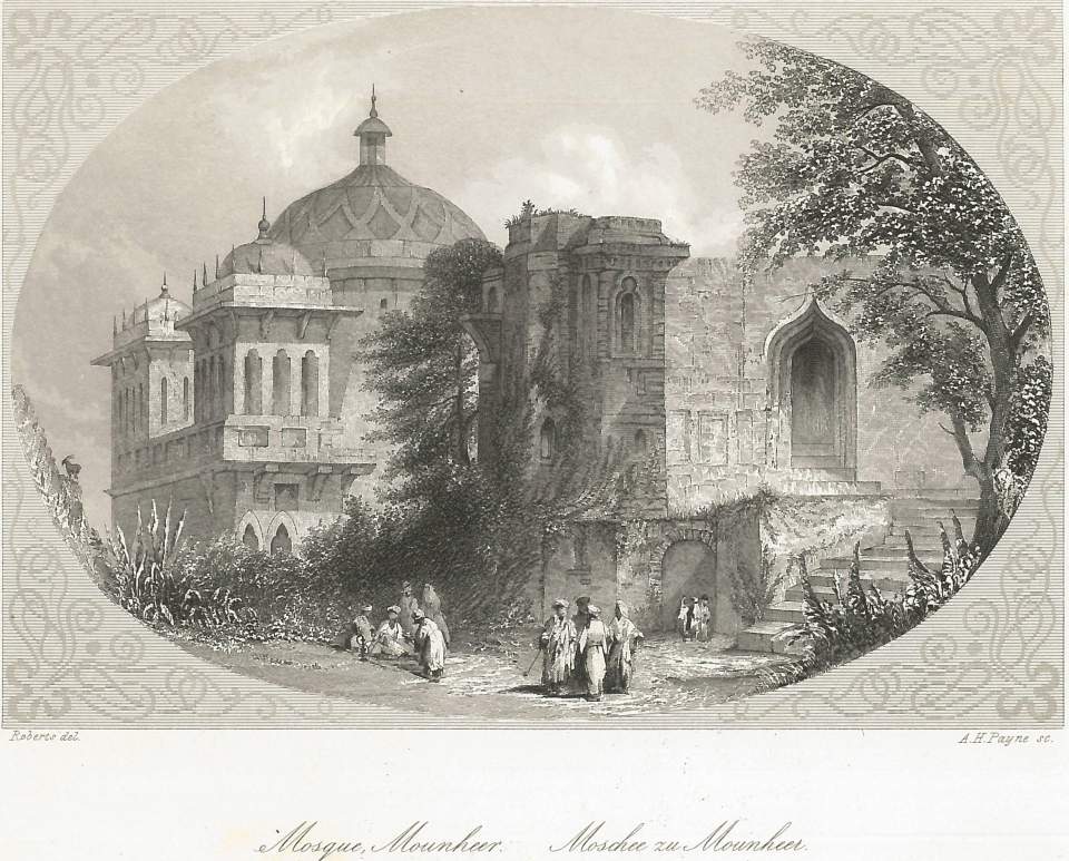 Moschee zu Mounheer (Indien)